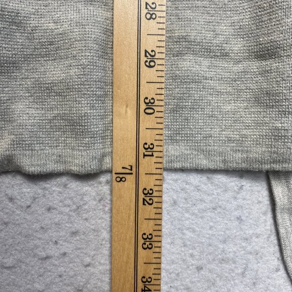 J. Crew Open Cardigan Womens S Gray Long Sleeve Knit Tuni Patch Pockets - Picture 11 of 11